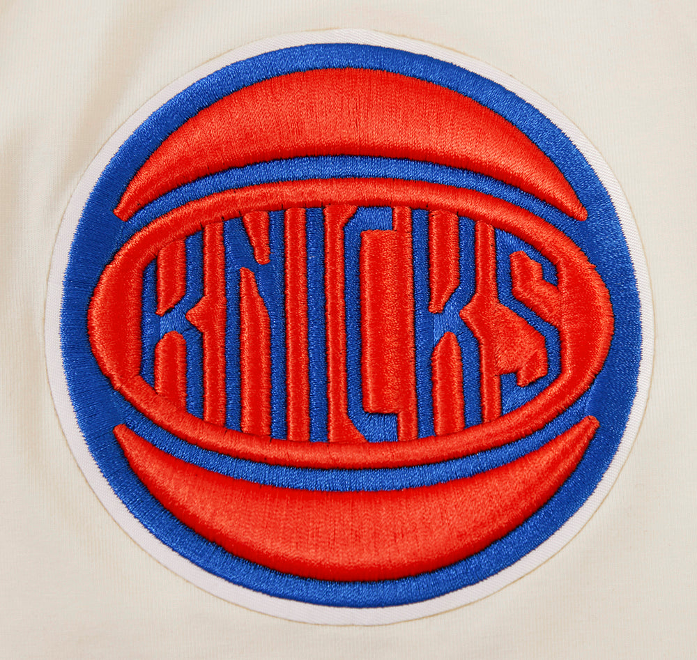 NBA NEW YORK KNICKS TACKLE TWILL MEN'S TEE (EGGSHELL)
