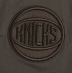NBA NEW YORK KNICKS NEUTRAL MEN'S DROP SHOULDER TEE (DARK TAUPE)