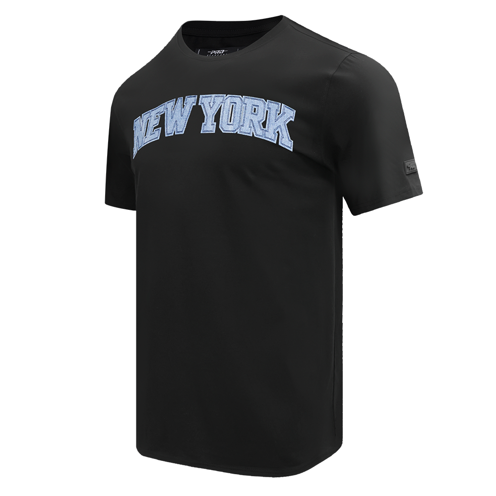 NBA NEW YORK KNICKS VARSITY BLUES MEN'S TEE (BLACK)