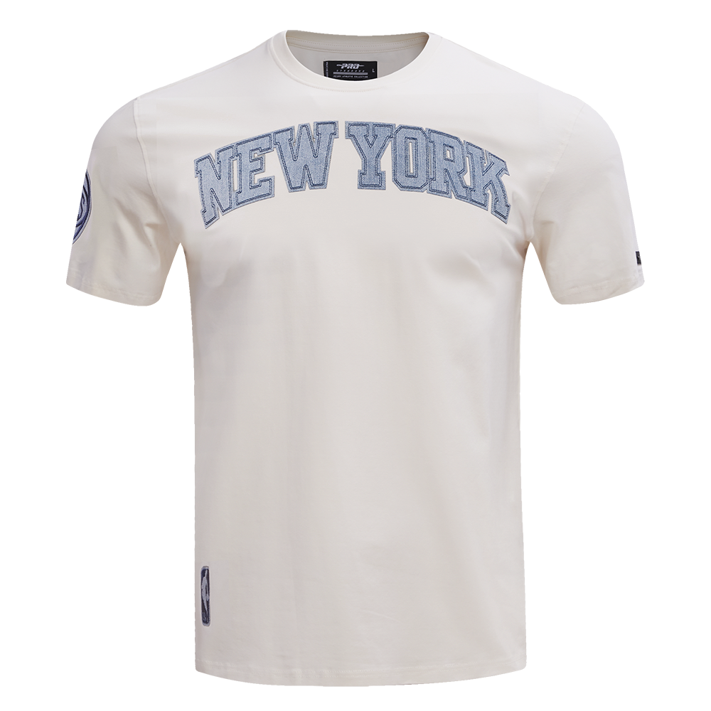 NBA NEW YORK KNICKS VARSITY BLUES T-SHIRT POUR HOMME (LIN)