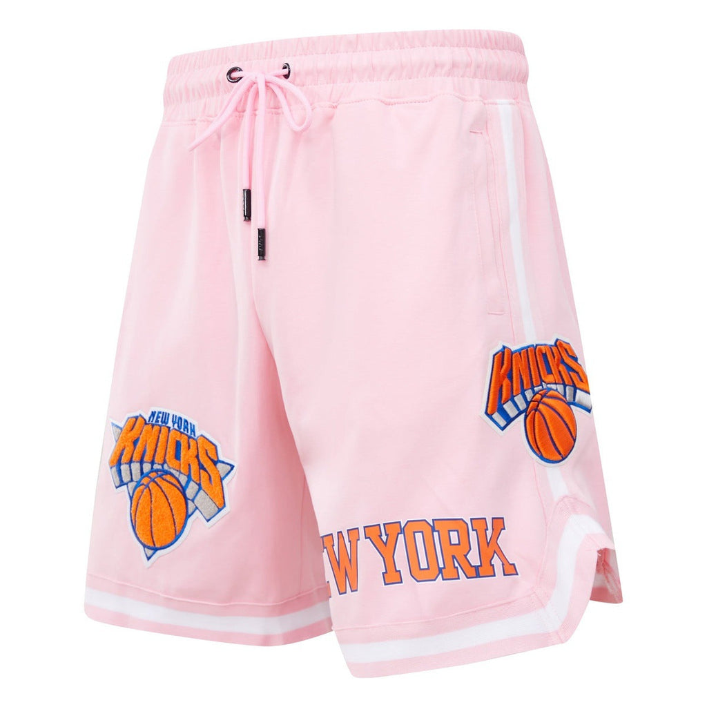 NBA NEW YORK KNICKS CLASSIC CHENILLE MEN'S SHORT (PINK)