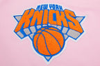 NBA NEW YORK KNICKS CLASSIC CHENILLE MEN'S SHORT (PINK)