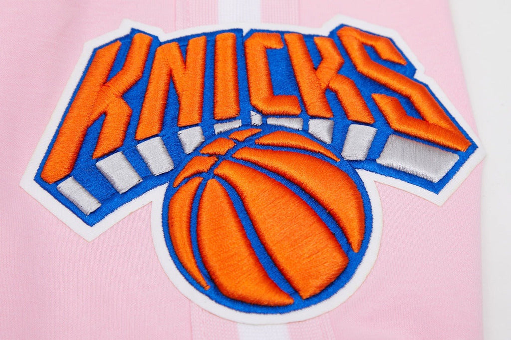 NBA NEW YORK KNICKS CLASSIC CHENILLE MEN'S SHORT (PINK)