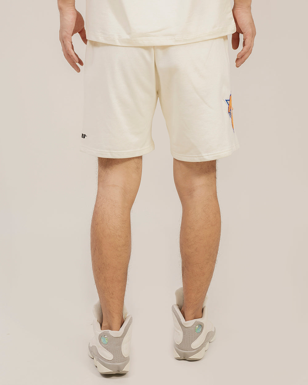 NBA NEW YORK KNICKS RETRO CLASSIC MEN'S SHORT (EGGSHELL)