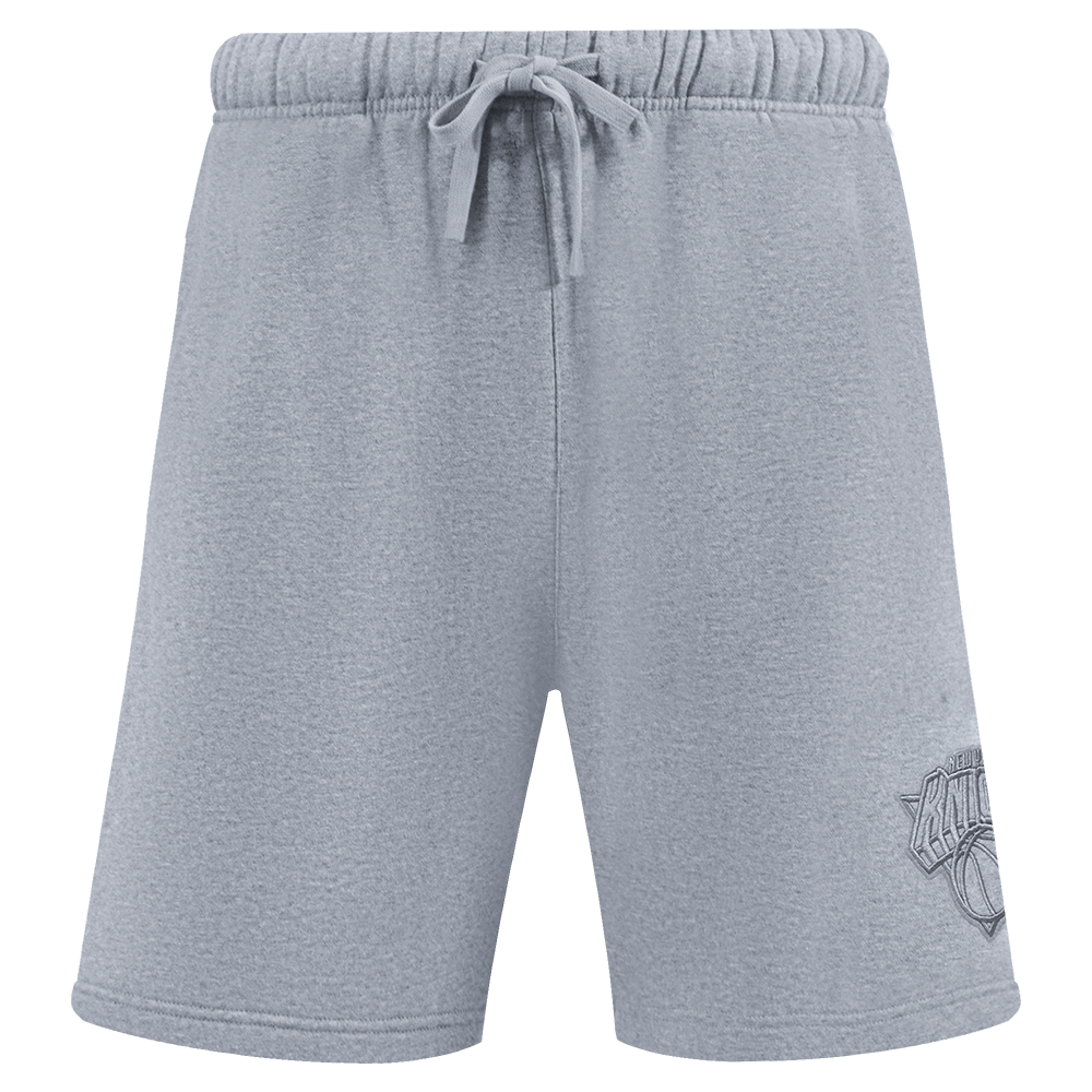 NBA NEW YORK KNICKS NEUTRAL MEN'S SHORT (DARK HEATHER GRAY)