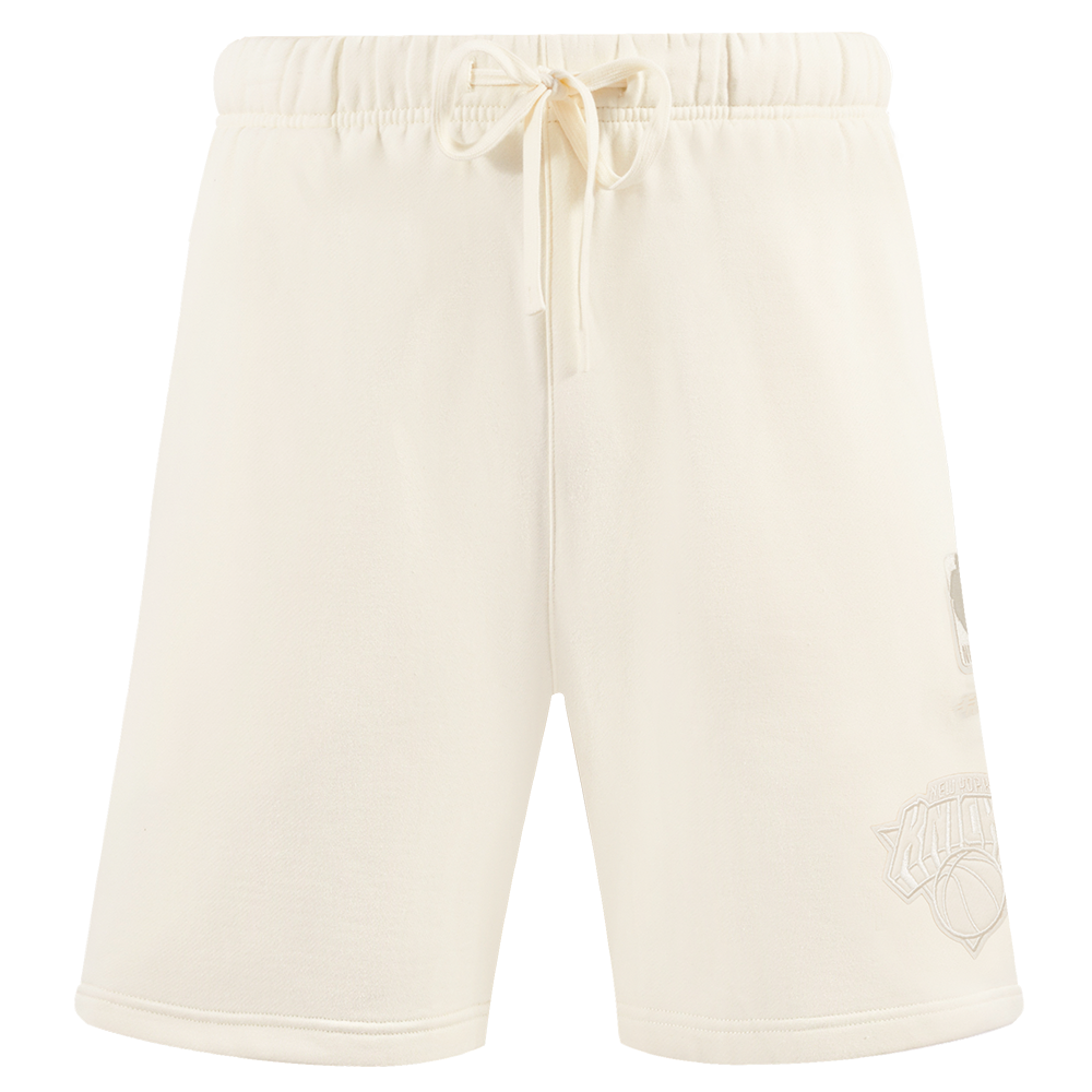 NBA NEW YORK KNICKS NEUTRAL MEN'S SHORT (EGGSHELL)