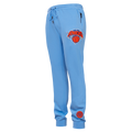 NBA NEW YORK KNICKS CLASSIC CHENILLE MEN'S JOGGER (UNIVERSITY BLUE)