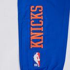 NBA NEW YORK KNICKS CLASSIC WIND SUIT PANTALON TISSÉ POUR HOMME (BLEU ROYAL)