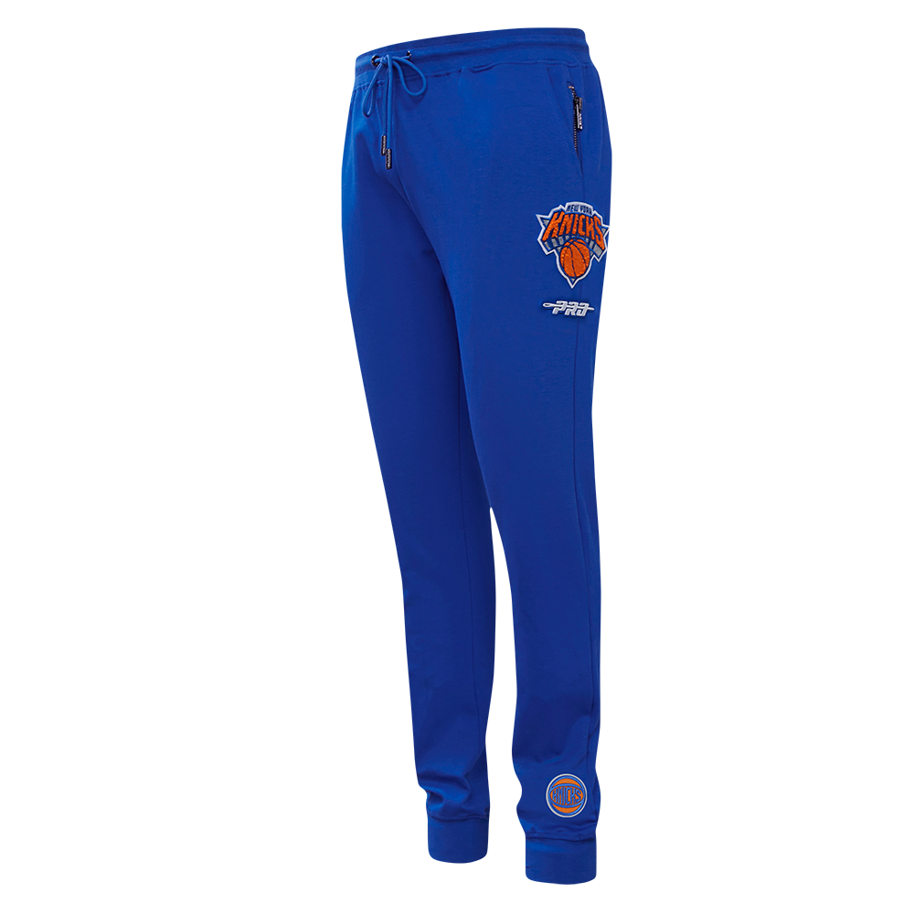 NBA NEW YORK KNICKS CLASSIC CHENILLE MEN'S PANTS (ROYAL BLUE)