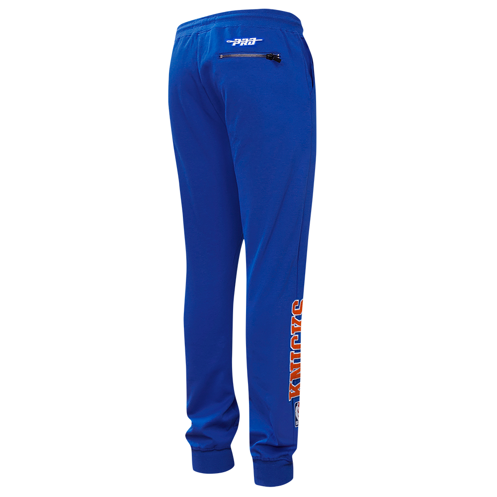 NBA NEW YORK KNICKS CLASSIC CHENILLE MEN'S PANTS (ROYAL BLUE)