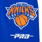 NBA NEW YORK KNICKS CLASSIC CHENILLE MEN'S PANTS (ROYAL BLUE)
