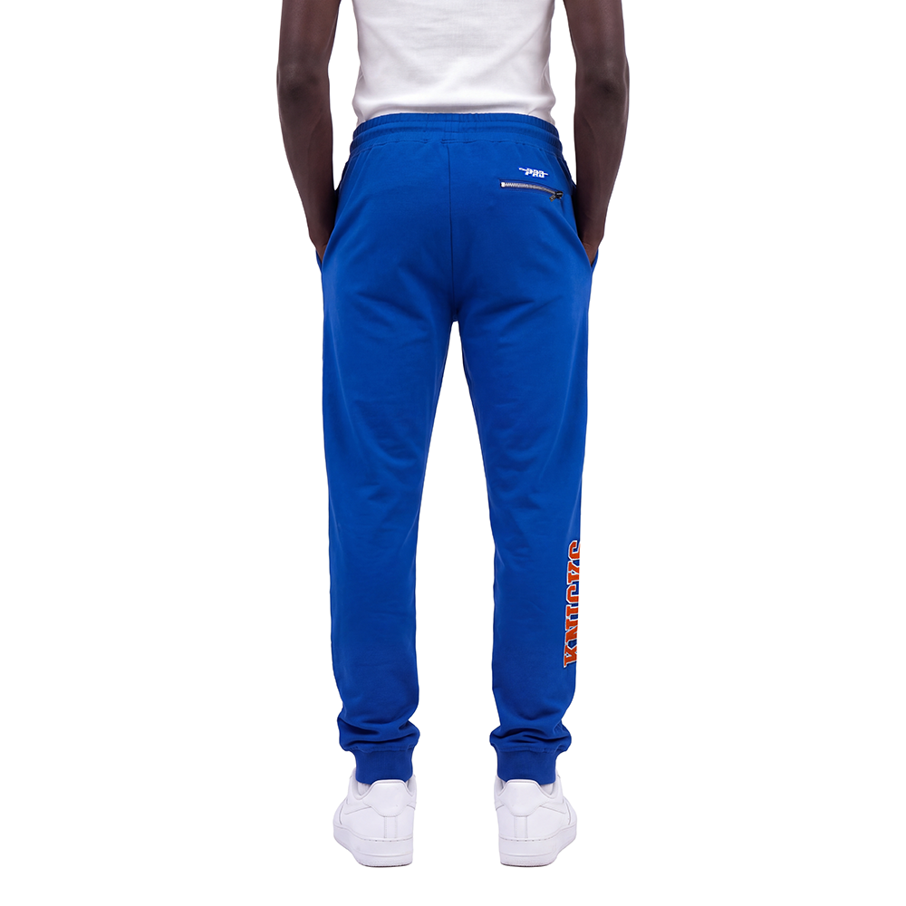 NBA NEW YORK KNICKS CLASSIC CHENILLE MEN'S PANTS (ROYAL BLUE)