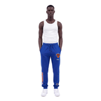 NBA NEW YORK KNICKS CLASSIC CHENILLE MEN'S PANTS (ROYAL BLUE)