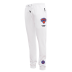 NBA NEW YORK KNICKS CLASSIC CHENILLE MEN'S PANTS (WHITE)