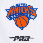 NBA NEW YORK KNICKS CLASSIC CHENILLE MEN'S PANTS (WHITE)