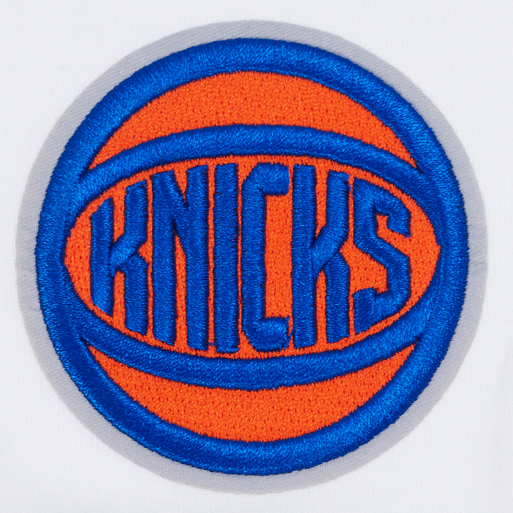NBA NEW YORK KNICKS CLASSIC CHENILLE MEN'S PANTS (WHITE)