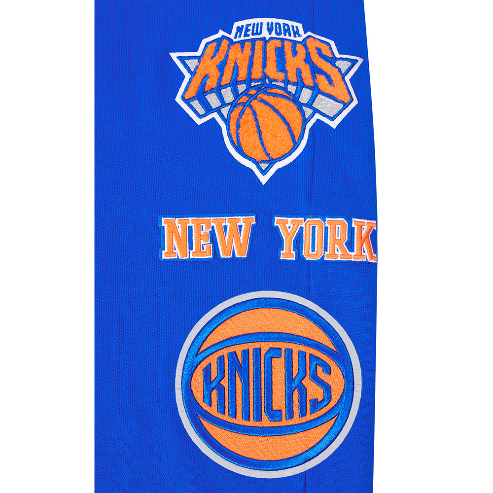 NBA NEW YORK KNICKS RETRO CLASSICS MEN'S PANTS (ROYAL/ORANGE/ROYAL)