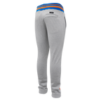 NBA NEW YORK KNICKS PANTALON OUATÉ MASHUP CÔTELÉ POUR HOMME (GRIS CHINÉ/BLEU ROYAL/ORANGE)