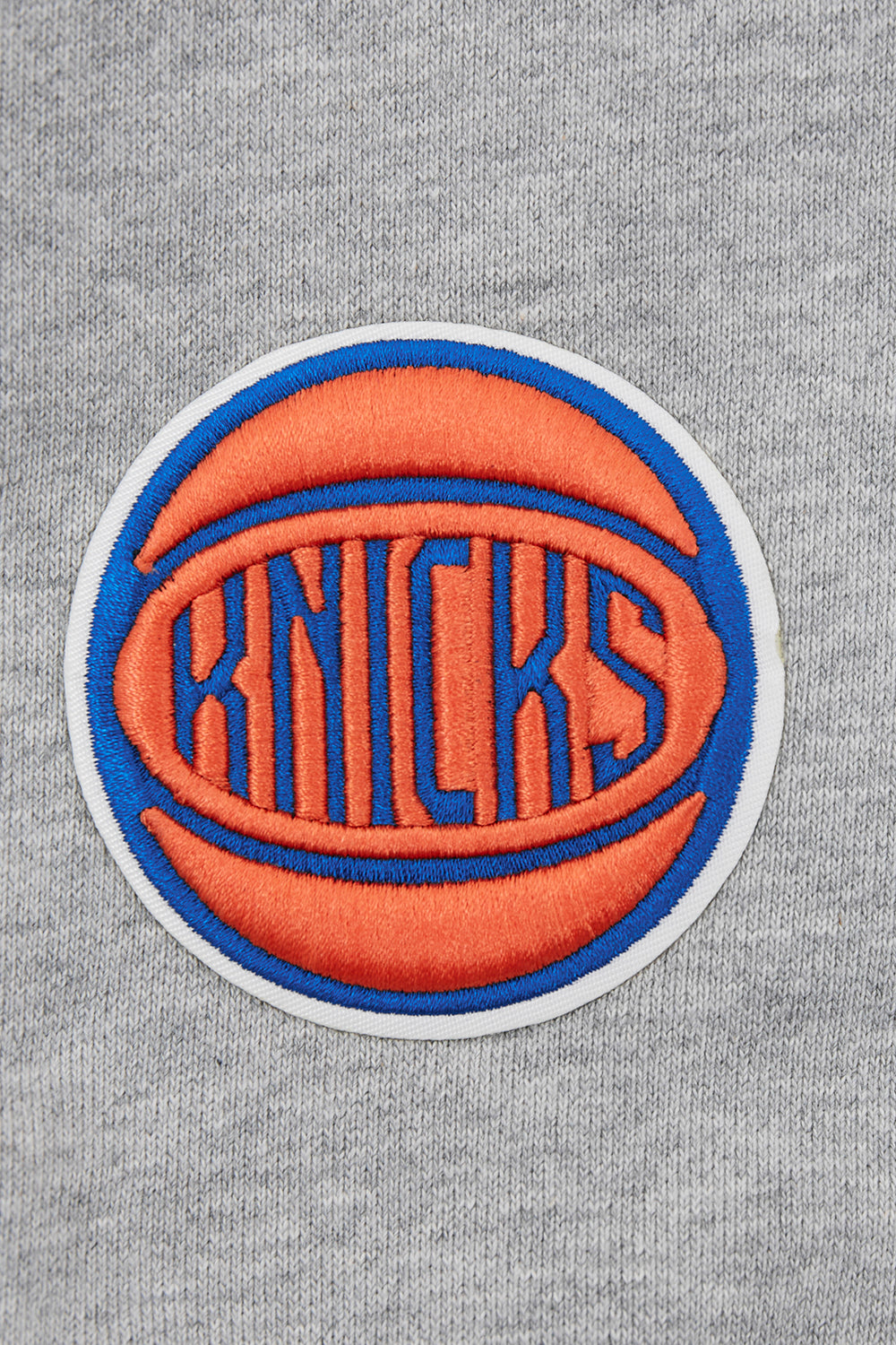 NBA NEW YORK KNICKS PANTALON OUATÉ MASHUP CÔTELÉ POUR HOMME (GRIS CHINÉ/BLEU ROYAL/ORANGE)