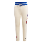 NBA NEW YORK KNICKS RETRO CLASSIC MEN'S SWEATPANT (EGGSHELL/ ROYAL BLUE)
