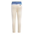 NBA NEW YORK KNICKS RETRO CLASSIC MEN'S SWEATPANT (EGGSHELL/ ROYAL BLUE)