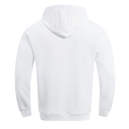 NBA NEW YORK KNICKS WHITE OUT MEN'S DOUBLE KNIT PULLOVER HOODIE (WHITE)
