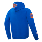 NBA NEW YORK KNICKS CITY ARCH MEN'S FLC PO HOODIE (ROYAL BLUE)