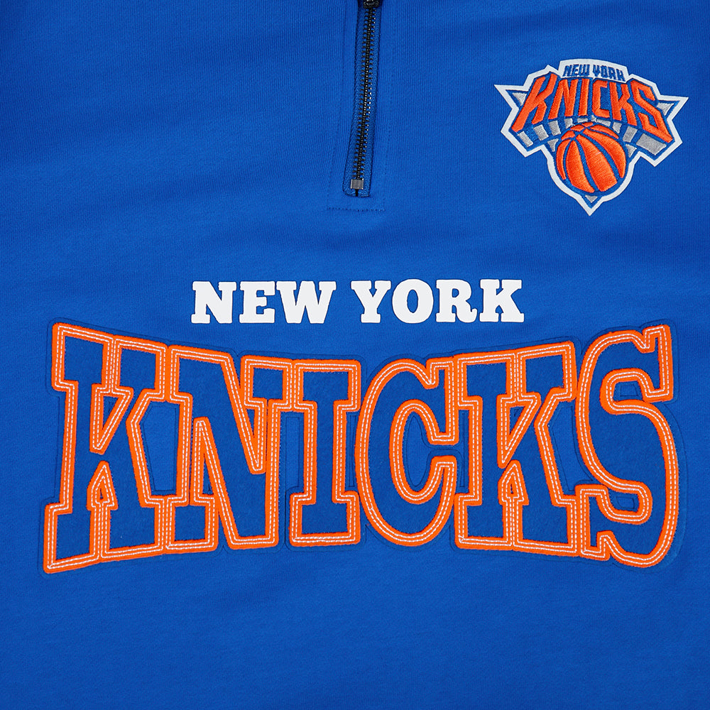 NBA NEW YORK KNICKS CHANDAILS POUR HOMME (BLEU ROYAL)