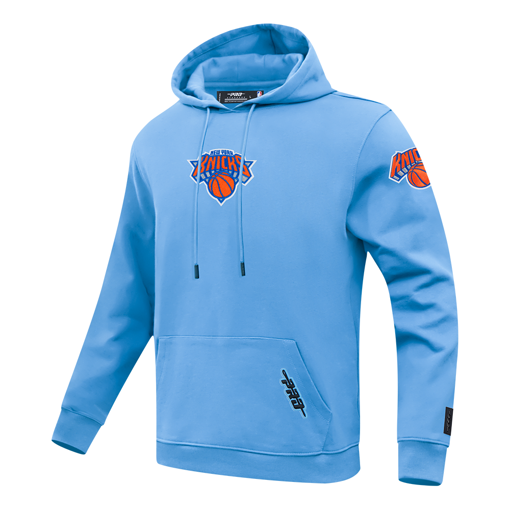 NBA NEW YORK KNICKS CLASSIC CHENILLE MEN'S SWEATSHIRT (UNIVERSITY BLUE)