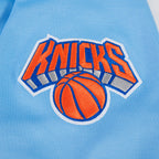 NBA NEW YORK KNICKS CLASSIC CHENILLE MEN'S SWEATSHIRT (UNIVERSITY BLUE)