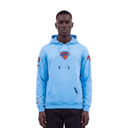 NBA NEW YORK KNICKS CLASSIC CHENILLE MEN'S SWEATSHIRT (UNIVERSITY BLUE)