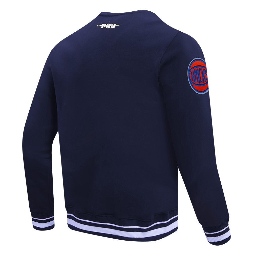 NBA NEW YORK KNICKS ORIGINAL PLAYERS MEN'S CREWNECK SWEATSHIRT (MIDNIGHT NAVY)