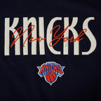 NBA NEW YORK KNICKS ORIGINAL PLAYERS MEN'S CREWNECK SWEATSHIRT (MIDNIGHT NAVY)