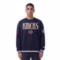 NBA NEW YORK KNICKS ORIGINAL PLAYERS MEN'S CREWNECK SWEATSHIRT (MIDNIGHT NAVY)
