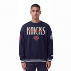 NBA NEW YORK KNICKS ORIGINAL PLAYERS MEN'S CREWNECK SWEATSHIRT (MIDNIGHT NAVY)