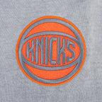 NBA NEW YORK KNICKS FIRST TEAM MEN'S PULL OVER HOODIE (WASHED GREY)