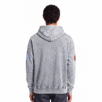 NBA NEW YORK KNICKS FIRST TEAM MEN'S PULL OVER HOODIE (WASHED GREY)