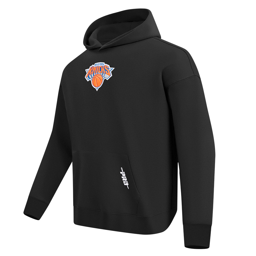 NBA NEW YORK KNICKS PLAYBACK MEN'S PULL OVER HOODIE (BLACK)