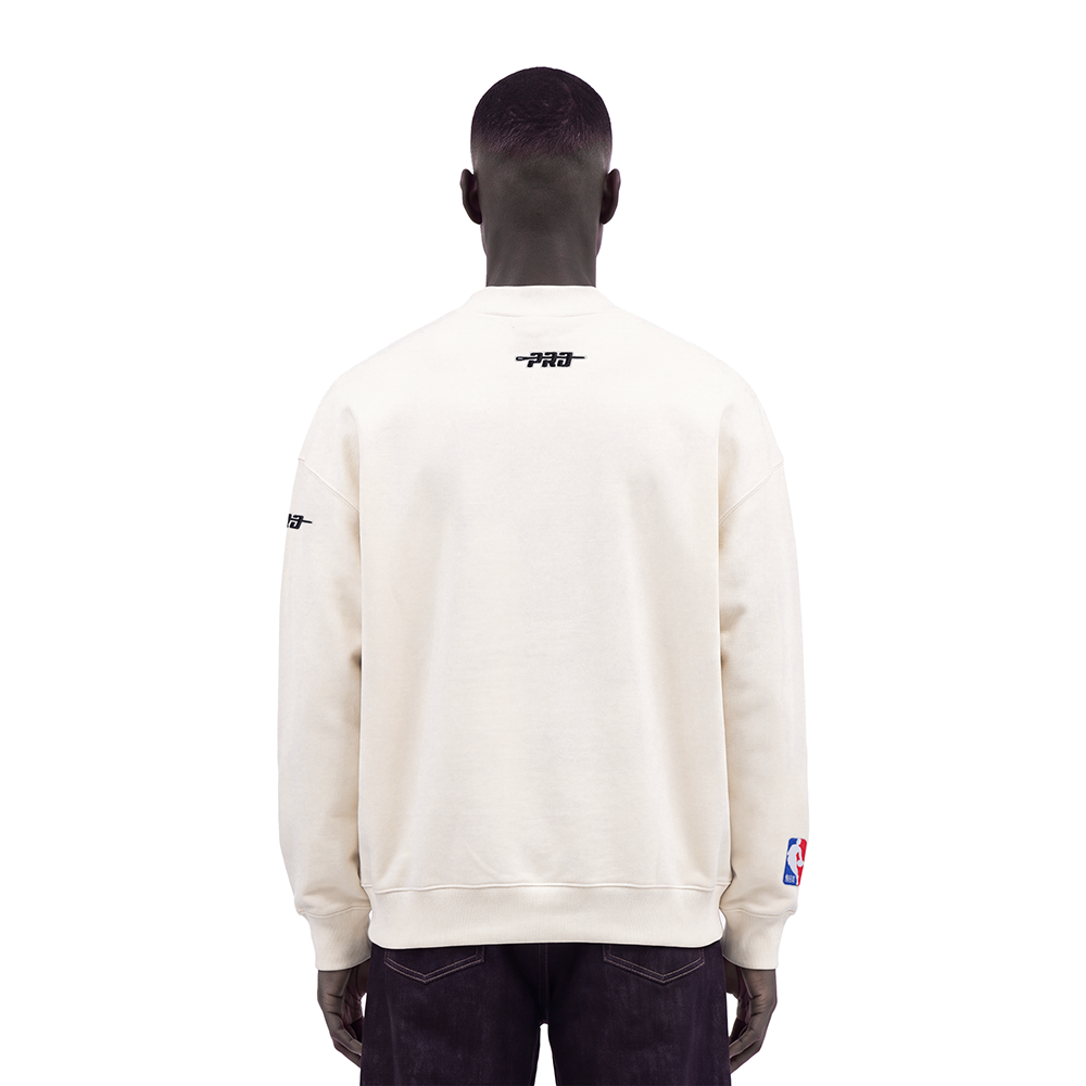 NBA NEW YORK KNICKS CLASSIC ICON CHANDAIL OUATÉ POUR HOMME (COQUILLE D'ŒUF)