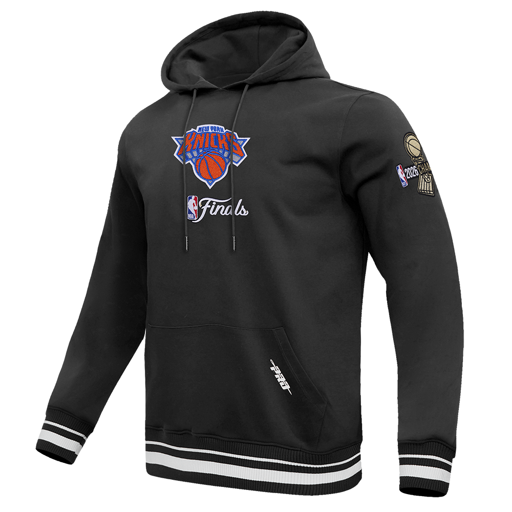 NEW YORK KNICKS 2026 NBA CHAMPIONSHIP   MEN'S PULL OVER HOODIE (BLACK)
