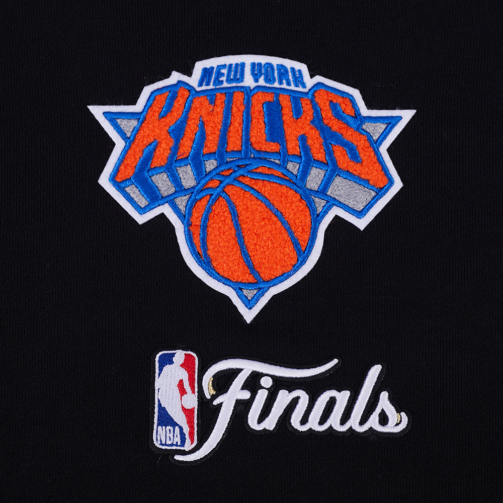 NEW YORK KNICKS 2026 NBA CHAMPIONSHIP   MEN'S PULL OVER HOODIE (BLACK)