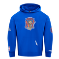 NBA NEW YORK KNICKS CHANDAIL À CAPUCHON POUR HOMME (BLEU ROYAL)