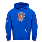 NBA NEW YORK KNICKS CHANDAIL À CAPUCHON POUR HOMME (BLEU ROYAL)