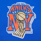 NBA NEW YORK KNICKS CHANDAIL À CAPUCHON POUR HOMME (BLEU ROYAL)