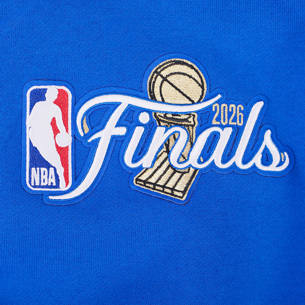 NBA NEW YORK KNICKS CHANDAIL À CAPUCHON POUR HOMME (BLEU ROYAL)