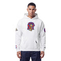 NBA NEW YORK KNICKS  MEN'S PULL OVER HOODIE (WHITE)