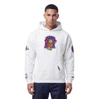 NBA NEW YORK KNICKS  MEN'S PULL OVER HOODIE (WHITE)