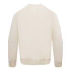 NBA NEW YORK KNICKS NEUTRAL DROP SHOULDER FLEECE CREWNECK (EGGSHELL)