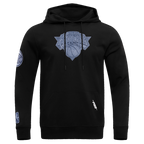 NBA NEW YORK KNICKS VARSITY BLUES MEN'S PULLOVER HOODIE (BLACK)