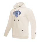 NBA NEW YORK KNICKS VARSITY BLUES MEN'S PULLOVER HOODIE (LINEN)